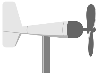 Propeller Anemometer or Vane Anemometer
